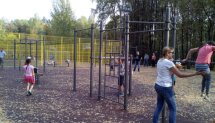 Тренировка с участниками 100-дневного воркаута (Рязань)